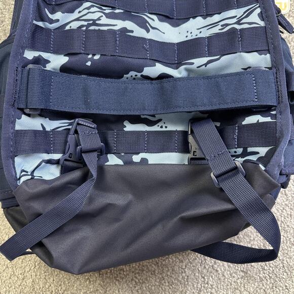 blue camo nike backpack
